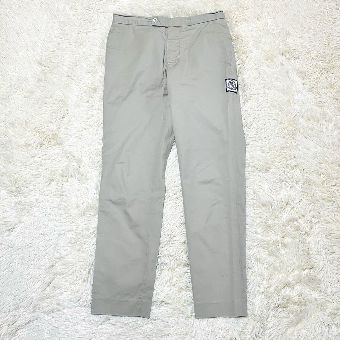 MONCLER GAMME BLEU PANTALONE ロゴワッペン ベージュ|Yahoo MONCLER GAMME BLEU PANTALONE ロゴワッペン ベージュ|Yahoo