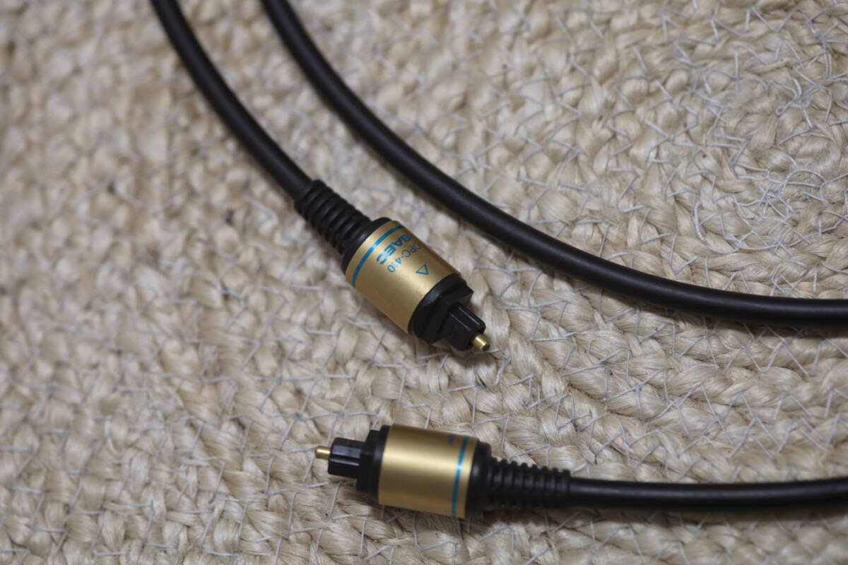 石英41本 SAEC OPC-410 Optical Cable 光デジタルケーブル 石英41本 SAEC OPC-410 Optical Cable 光デジタルケーブル
