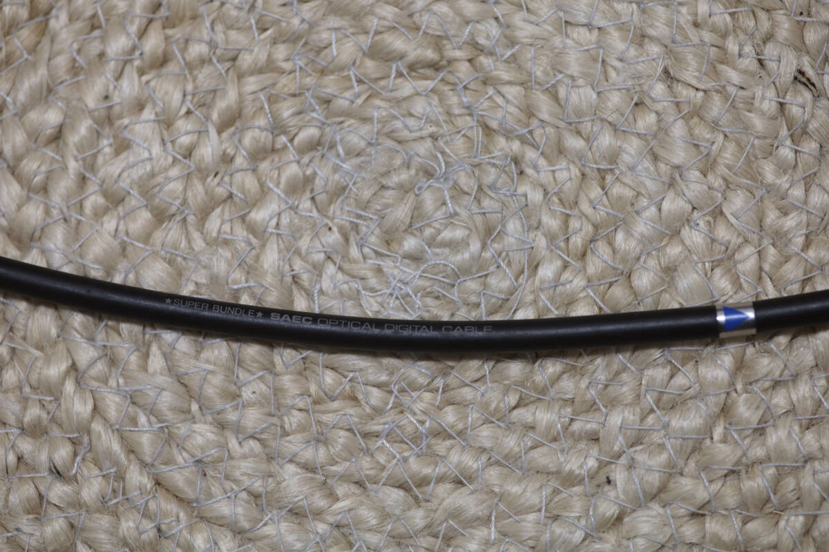 石英41本 SAEC OPC-410 Optical Cable 光デジタルケーブル 石英41本 SAEC OPC-410 Optical Cable 光デジタルケーブル