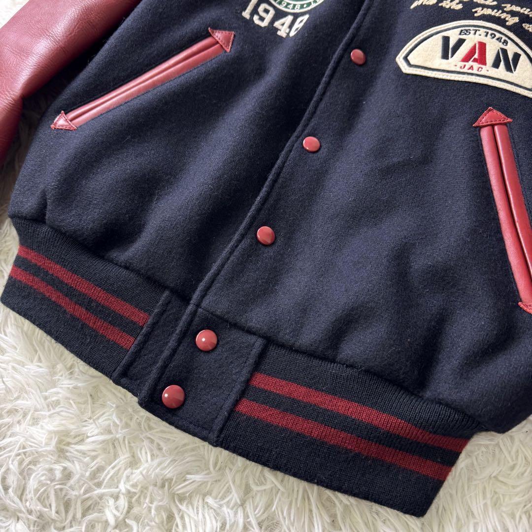 激レア/美品 VAN JACKET 70周年 記念 プレミアム スタジャン 袖 激レア/美品 VAN JACKET 70周年 記念 プレミアム スタジャン 袖