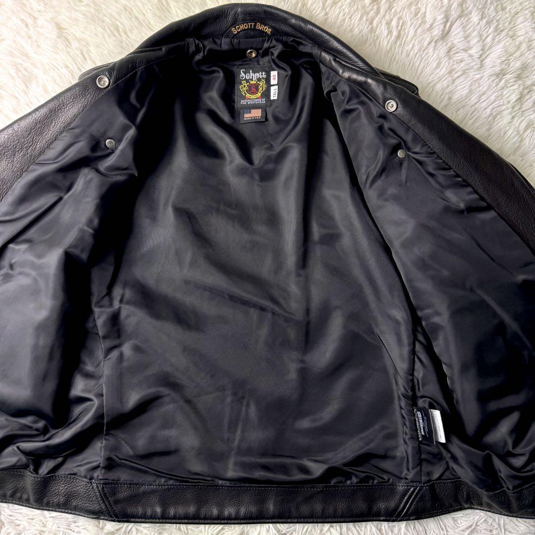 美品/希少 schott ライダースジャケット ワンスター ダブル 美品/希少 schott ライダースジャケット ワンスター ダブル