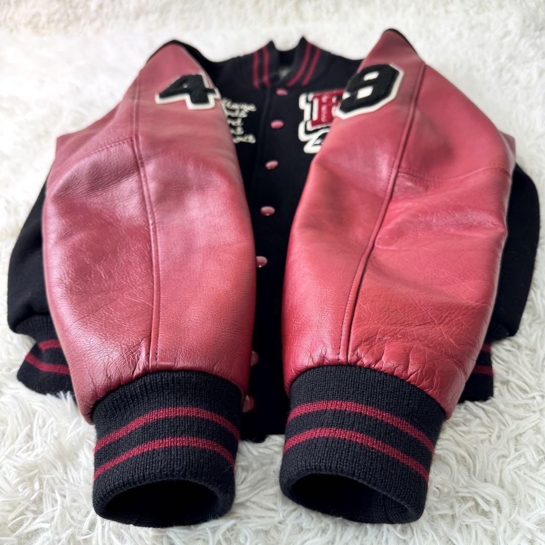 極美品/激レア】VAN JACKET Boat House スタジャン 袖レザー 極美品/激レア】VAN JACKET Boat House スタジャン 袖レザー