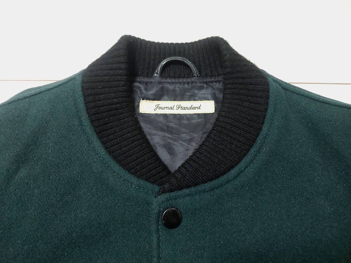 ★ジャーナルスタンダード　JOURNAL STANDARD　ウールスタジャン　★袖革　カウハイド使用