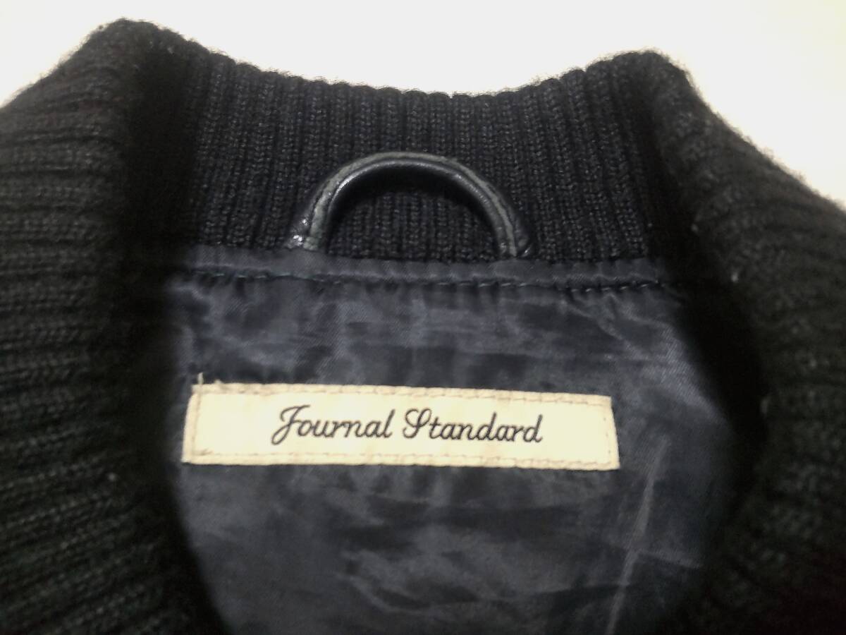 ★ジャーナルスタンダード　JOURNAL STANDARD　ウールスタジャン　★袖革　カウハイド使用