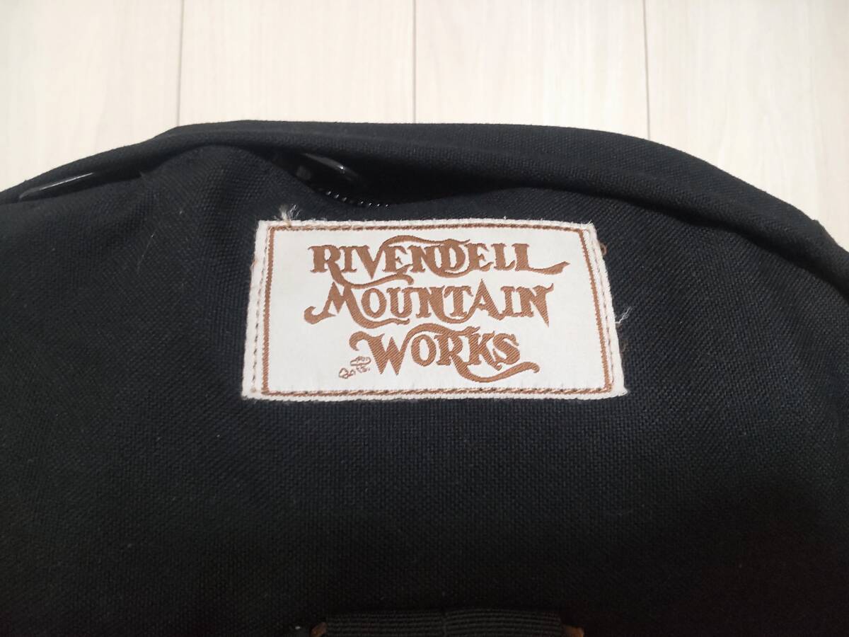 ★US制　RIVENDELL　リーベンデルマウンテンワークス　バックパック　★Jensen　ジェンセン　★黒色　★小さいサイズ