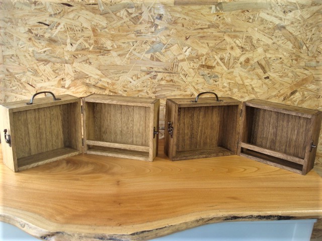 スパイスボックス 小 オーク 新品  ハンドメイド 自作 桐 受注生産 キャンプギア DIY スパイスラック_画像9