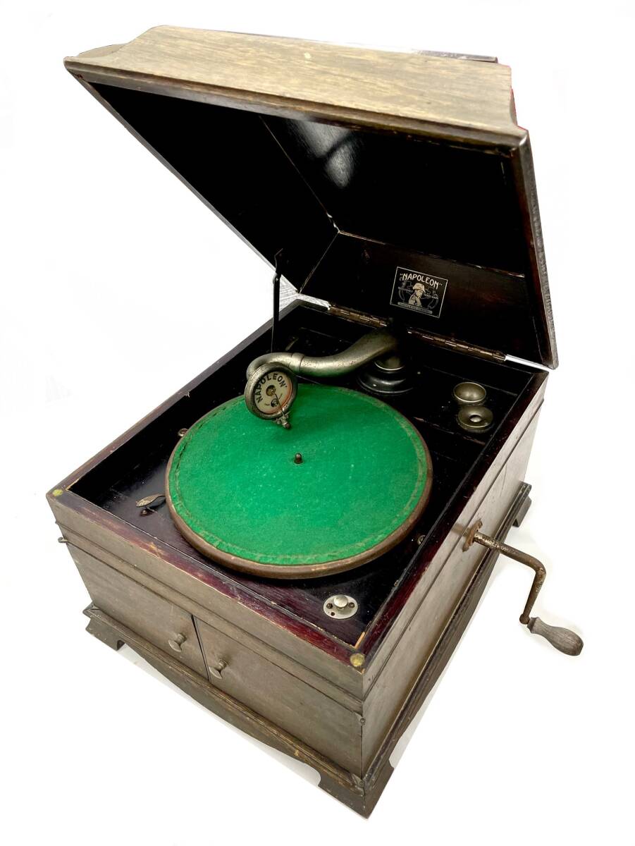☆外観美品☆蓄音機 NAPOLEON No.2. ナポレオン 昭和レトロ(本体 ☆外観美品☆蓄音機 NAPOLEON No.2. ナポレオン 昭和レトロ(本体