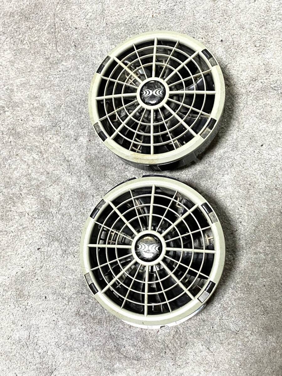 空調(diào)服 18V専用ワンタッチファン 4個(gè)　BT23211バッテリー2個(gè)　中古セット