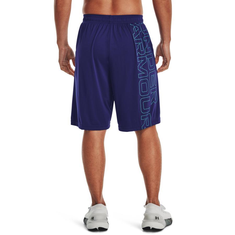 送料無料！ 新品未使用 UNDER ARMOUR アンダーアーマー UA テック ショーツ 1376943 メンズ トレーニング ハーフパンツ Ｍサイズ ネイビー