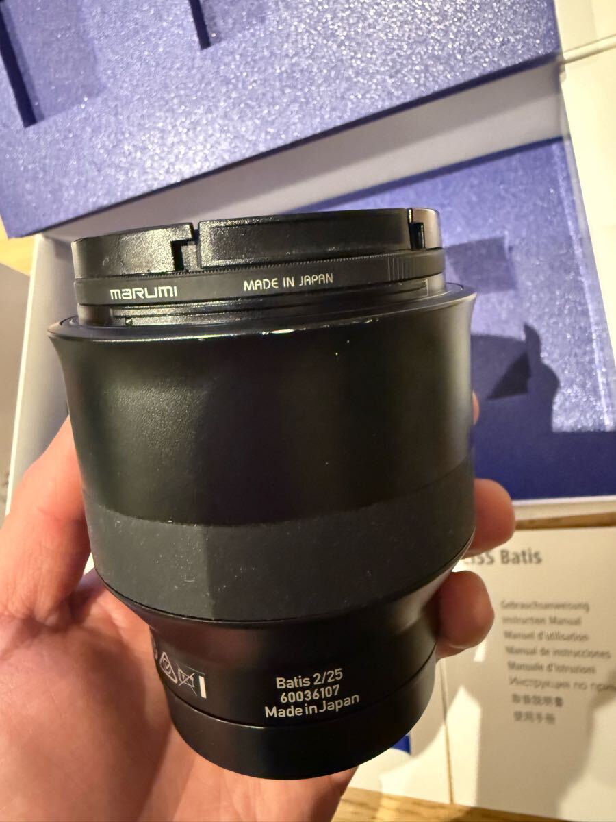 ZEISS Batis 2/25 F2 0 25mm SONY Eマウント(FE) 箱・説明書 ZEISS Batis 2/25 F2 0 25mm SONY Eマウント(FE) 箱・説明書