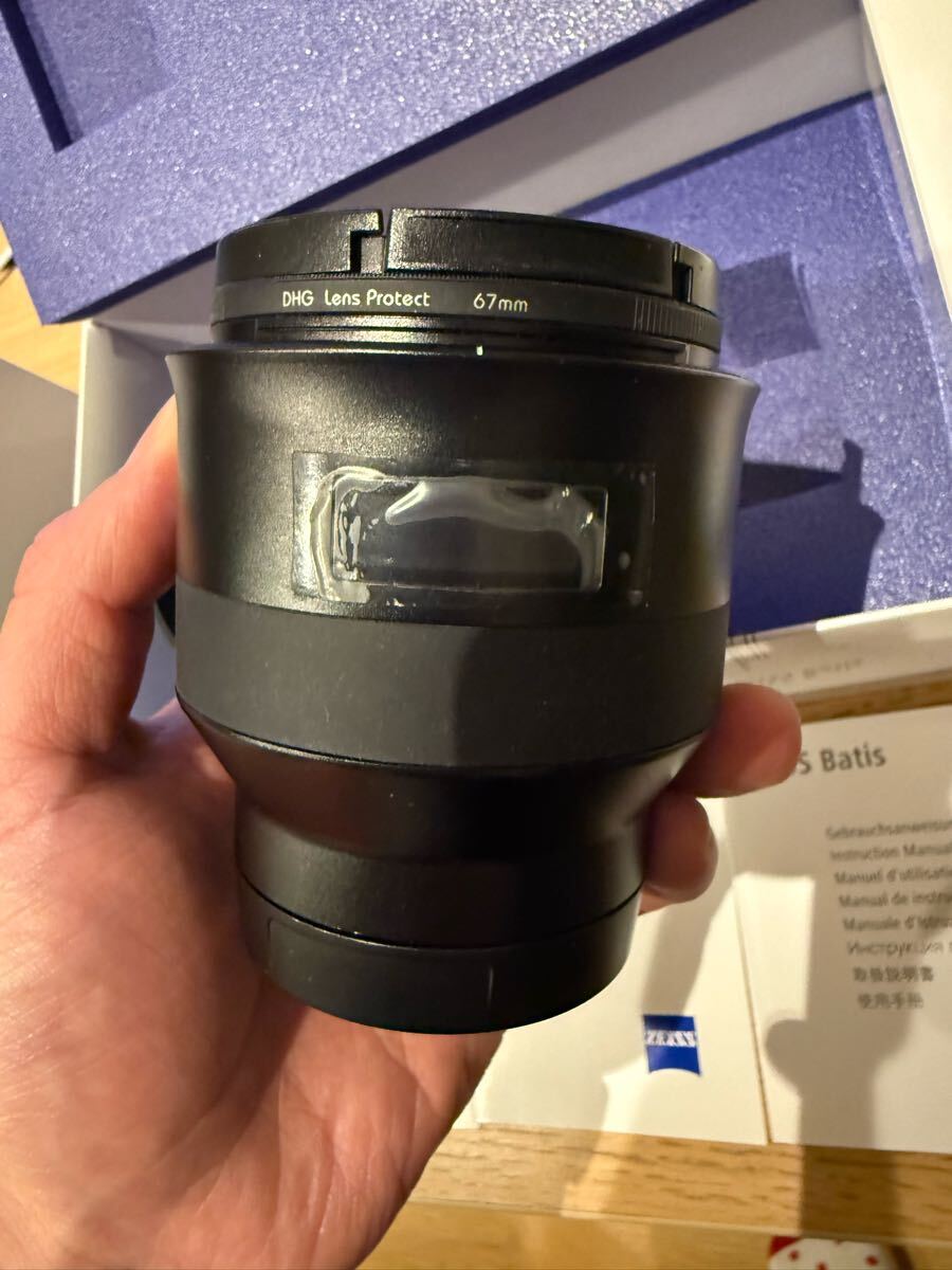 ZEISS Batis 2/25 F2 0 25mm SONY Eマウント(FE) 箱・説明書 ZEISS Batis 2/25 F2 0 25mm SONY Eマウント(FE) 箱・説明書