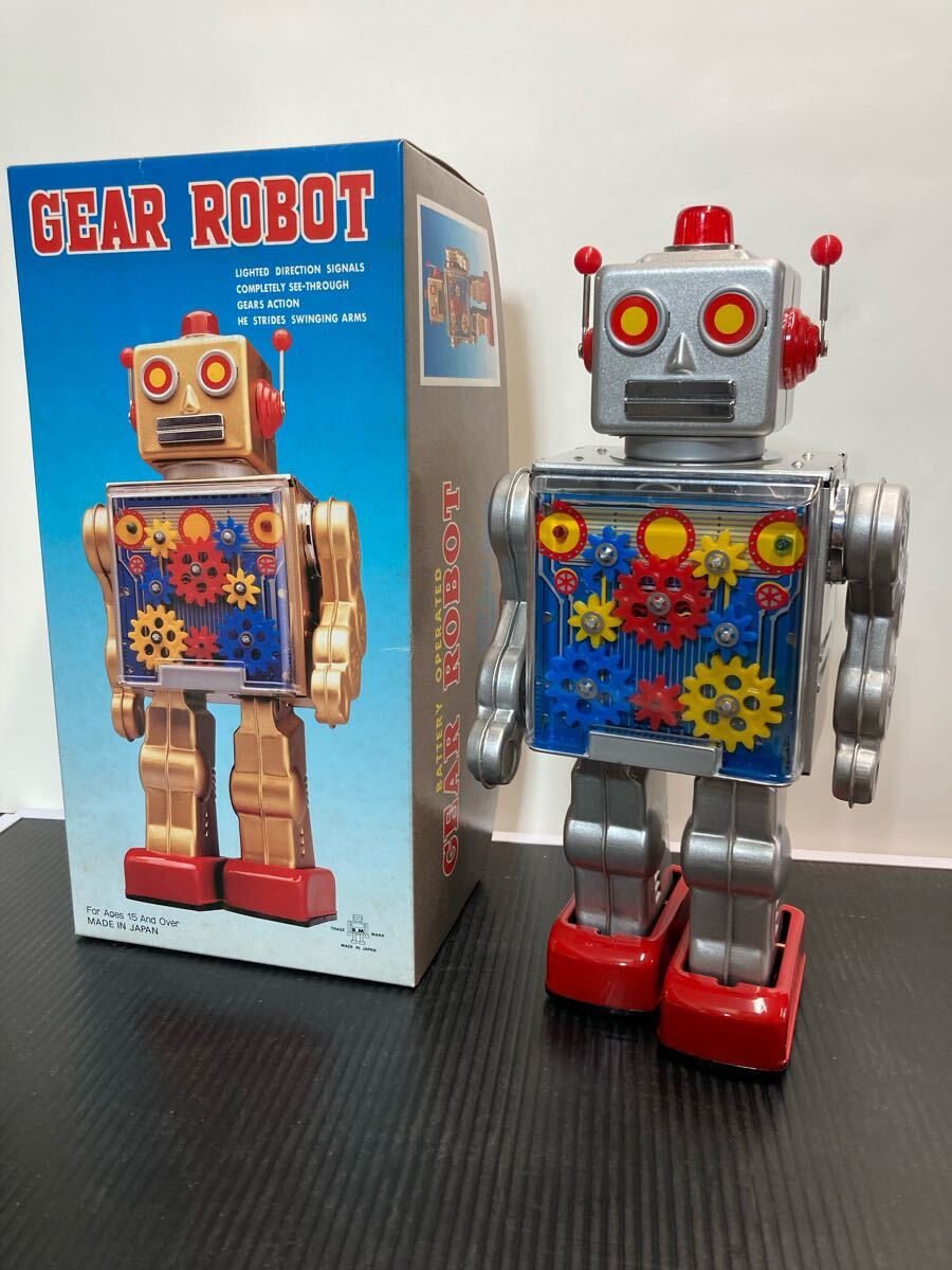 ブリキ ロボット メタルハウス GEAR ROBOT ギアロボット 昭和 未 ブリキ ロボット メタルハウス GEAR ROBOT ギアロボット 昭和 未