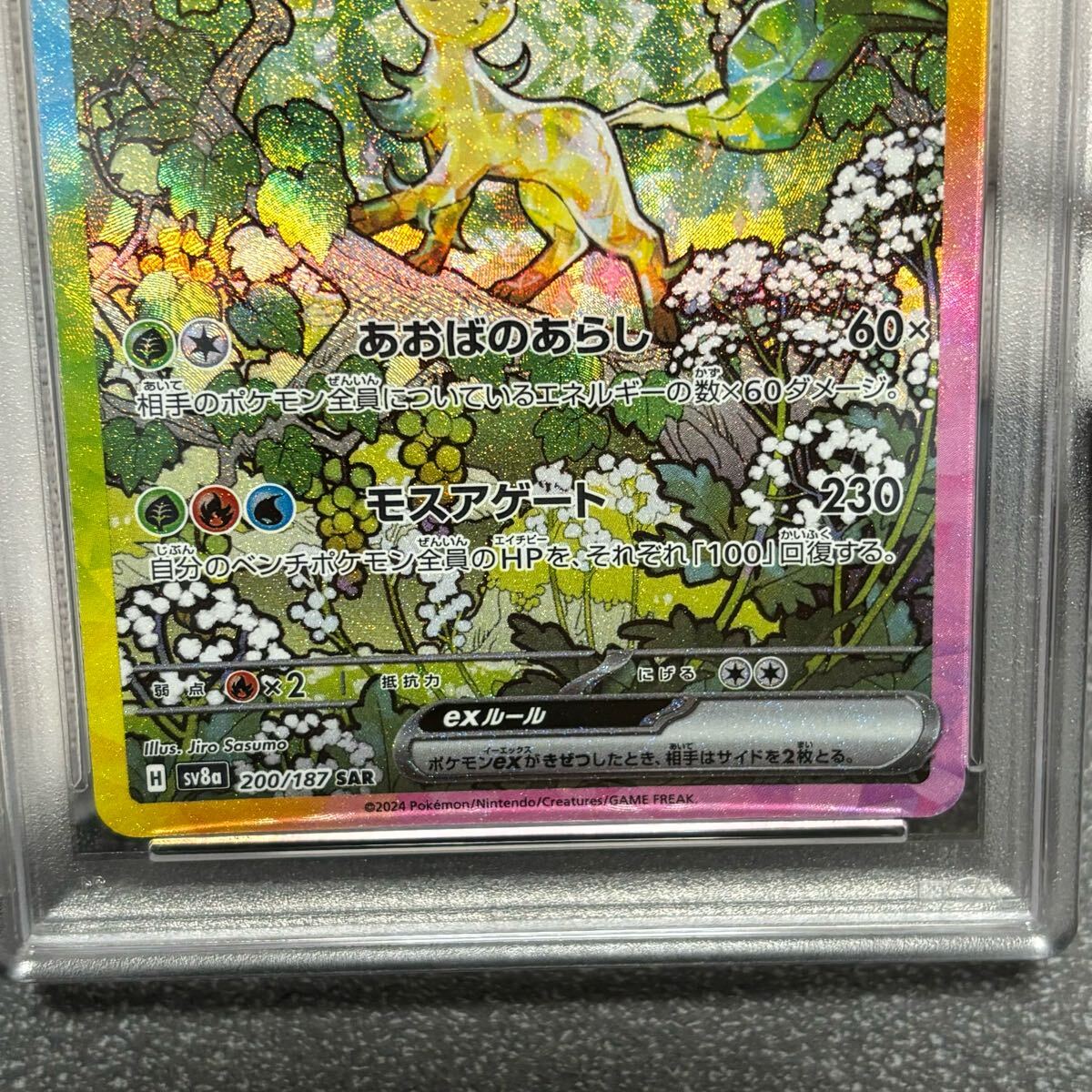PSA10 ポケモンカード リーフィア ex sar テラスタルフェスex PSA10 ポケモンカード リーフィア ex sar テラスタルフェスex