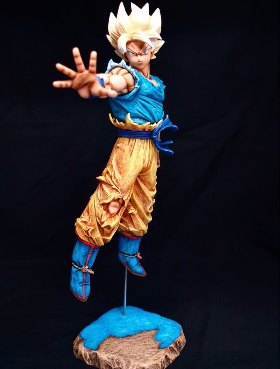 ドラゴンボール フィギュア リペイント 孫悟空 台座制作 ドラゴンボール フィギュア リペイント 孫悟空 台座制作