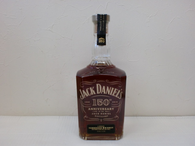 ◇◇1円~♪ JACK DANIEL'S ジャックダニエル 150周年記念ボトル ◇◇1円~♪ JACK DANIEL'S ジャックダニエル 150周年記念ボトル