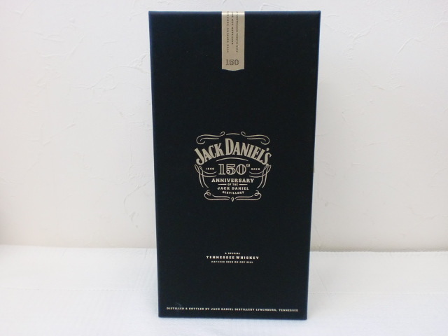 ◇◇1円~♪ JACK DANIEL'S ジャックダニエル 150周年記念ボトル ◇◇1円~♪ JACK DANIEL'S ジャックダニエル 150周年記念ボトル