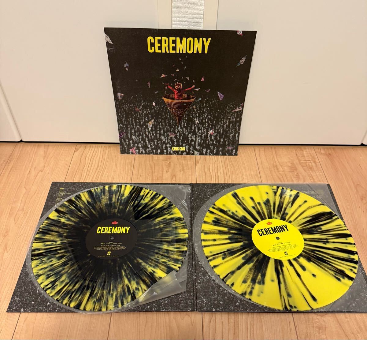 中古】King Gnu CEREMONY 完全生産限定アナログ盤 アナログ 中古】King Gnu CEREMONY 完全生産限定アナログ盤 アナログ