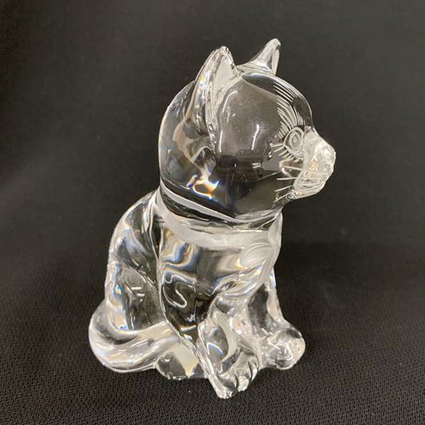 395*マイセン Meissen クリスタル ペーパーウェイト ねこ 猫 395*マイセン Meissen クリスタル ペーパーウェイト ねこ 猫