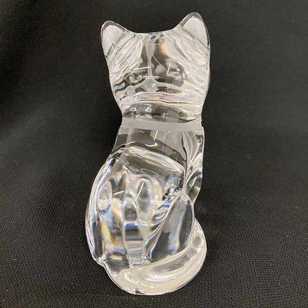 395*マイセン Meissen クリスタル ペーパーウェイト ねこ 猫 395*マイセン Meissen クリスタル ペーパーウェイト ねこ 猫