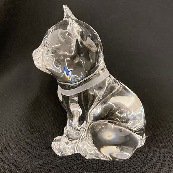 395*マイセン Meissen クリスタル ペーパーウェイト ねこ 猫 395*マイセン Meissen クリスタル ペーパーウェイト ねこ 猫