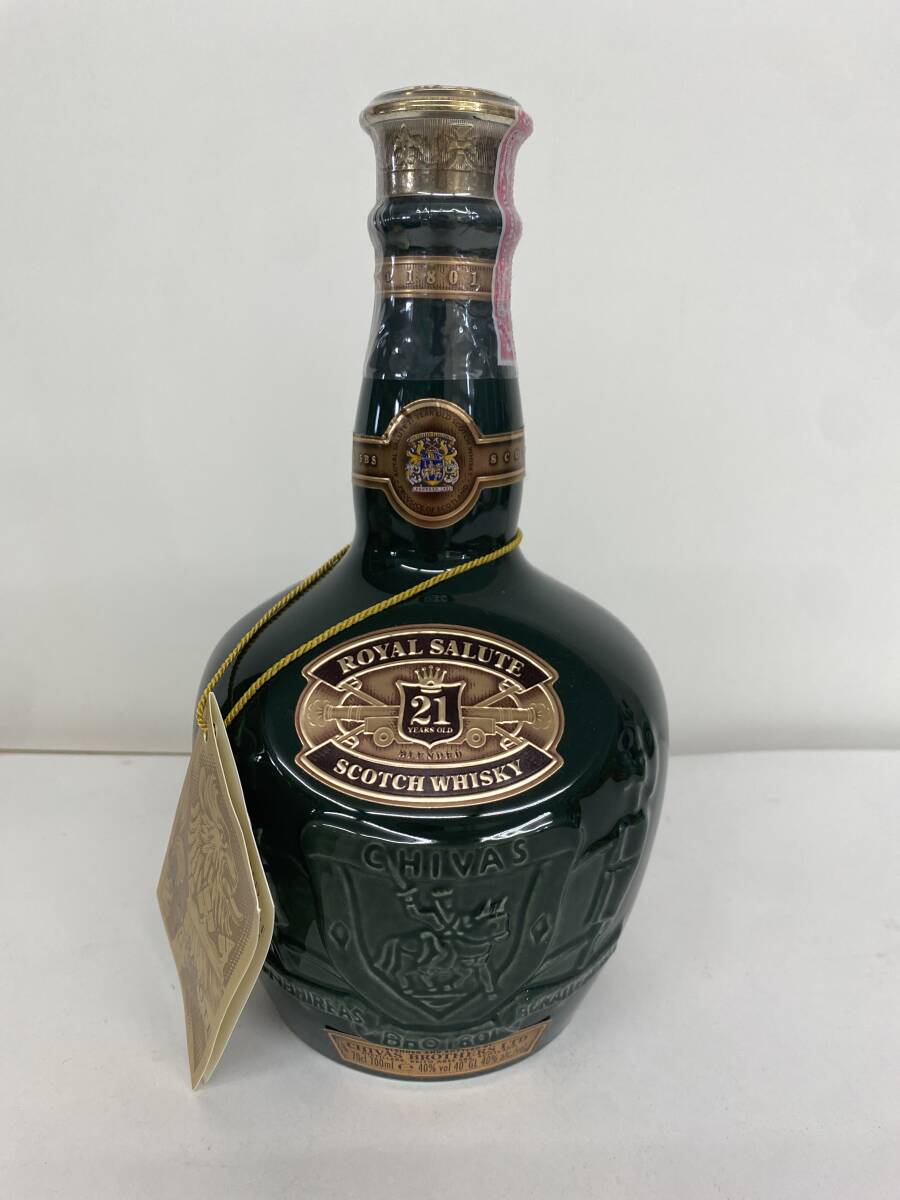 H86/1円~ ROYAL SALUTE 21年 ロイヤル サルート グリーン 緑 H86/1円~ ROYAL SALUTE 21年 ロイヤル サルート グリーン 緑