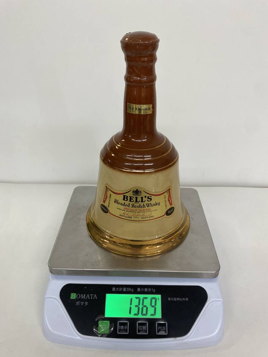 H14/1円〜 BELLS ベルズ スコッチ ウイスキー 陶器ボトル 750ml H14/1円〜 BELLS ベルズ スコッチ ウイスキー 陶器ボトル 750ml