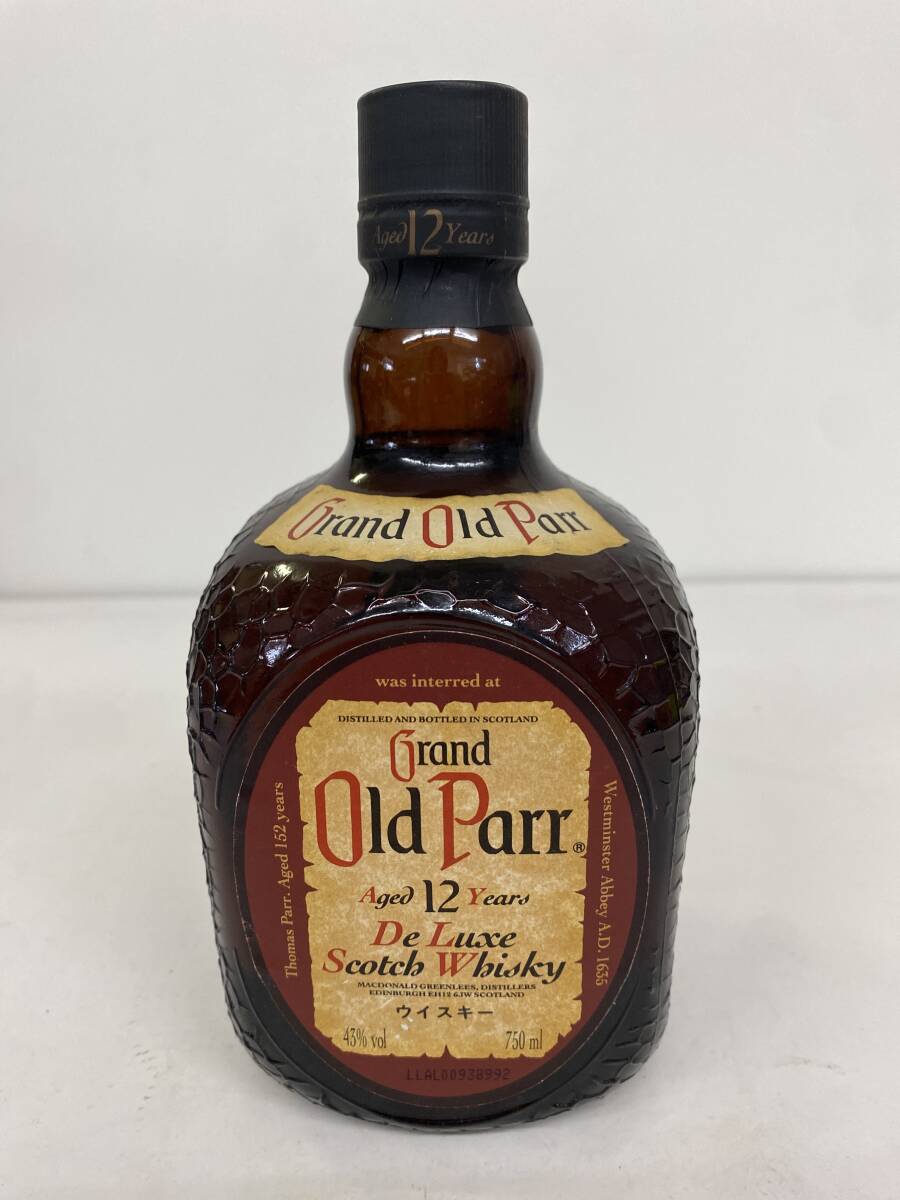 E58/1円〜 Grand Old Parr グランド オールドパー 12年 E58/1円〜 Grand Old Parr グランド オールドパー 12年
