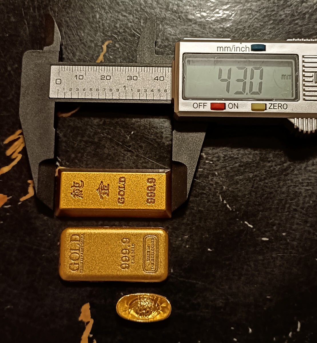 1円から 小型インゴット ゴールドバー 純金 GOLD 999.9 金塊 1円から 小型インゴット ゴールドバー 純金 GOLD 999.9 金塊