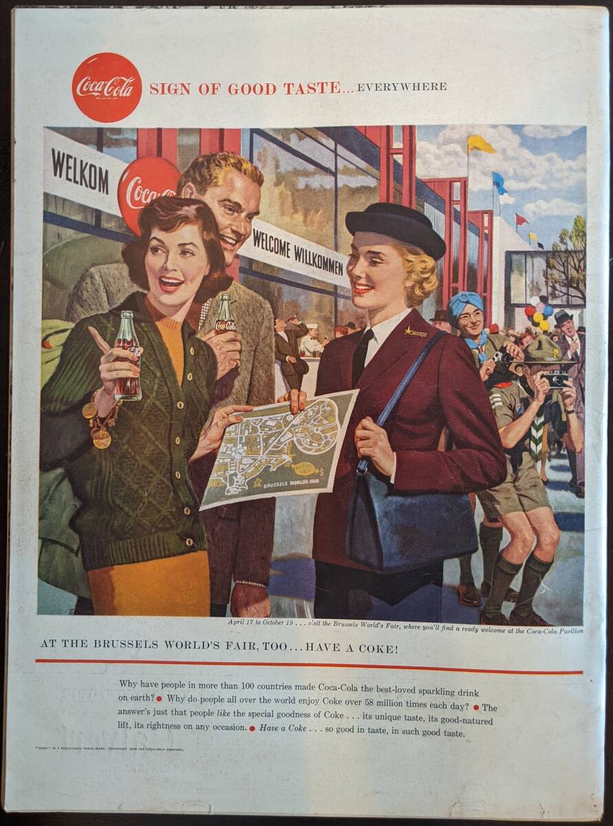 海外雑志　LIFE（ライフ） 1958年4月21日號