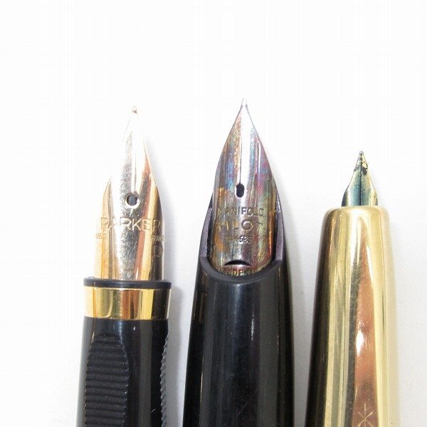 1円スタート 中古 筆記未確認 PILOT パイロット 2点 PARKER 1円スタート 中古 筆記未確認 PILOT パイロット 2点 PARKER