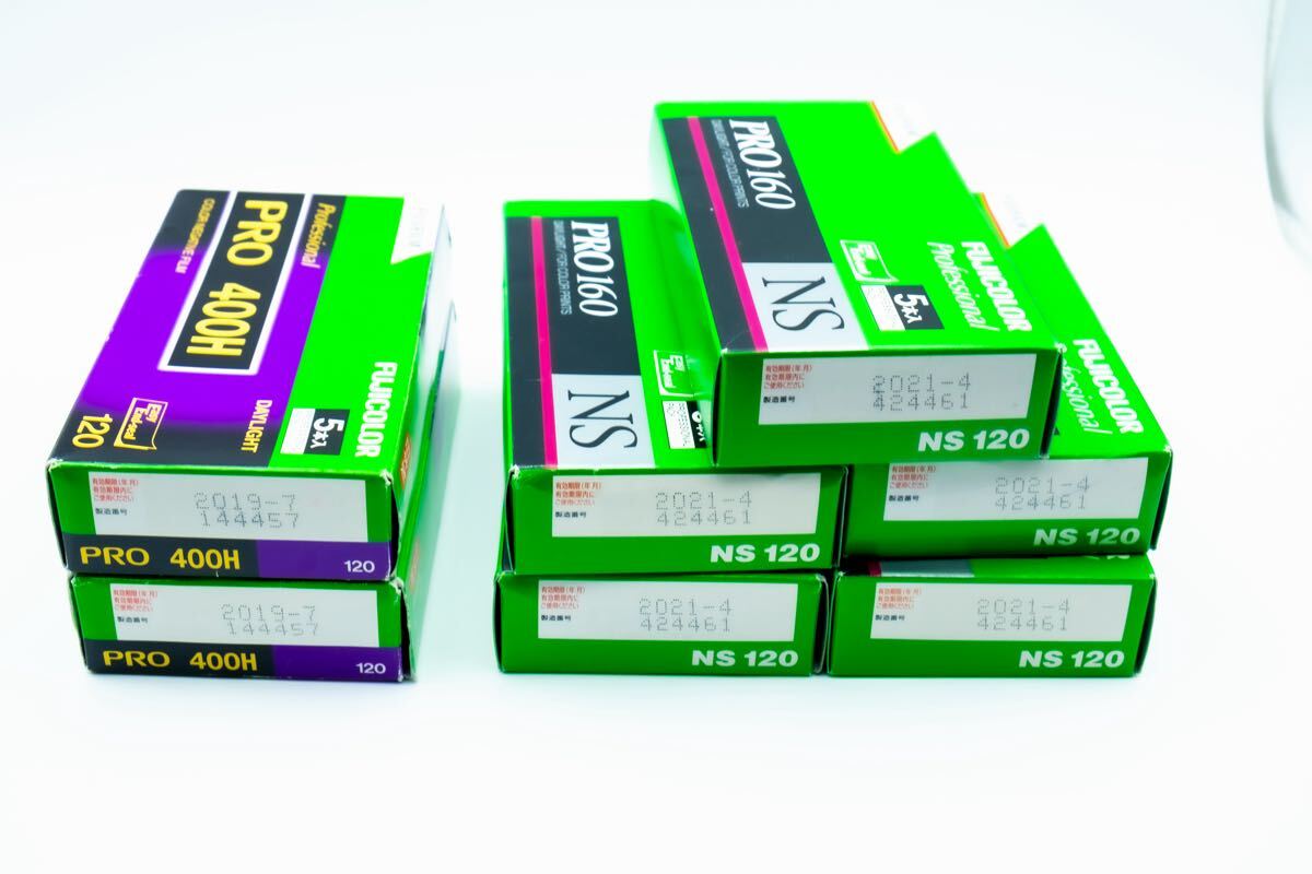 FUJIFILM フィルム 期限切れ PRO400H PRO160NS ブローニー 富士 FUJIFILM フィルム 期限切れ PRO400H PRO160NS ブローニー 富士