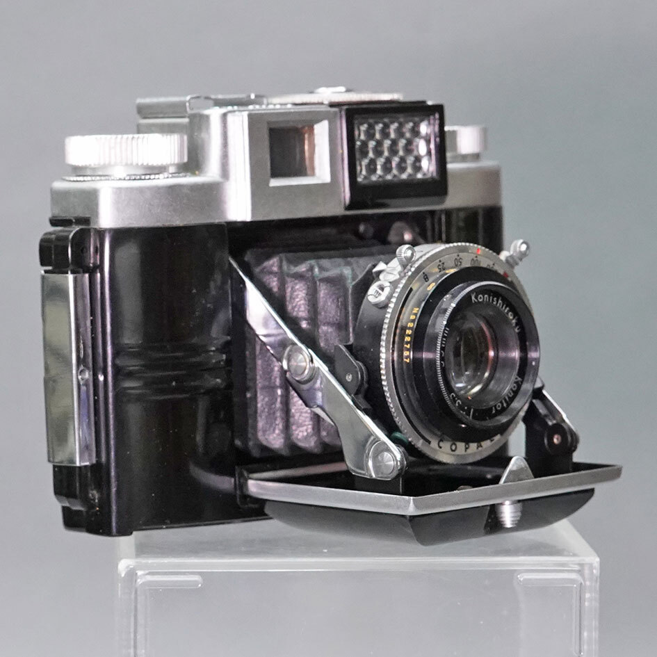 【09】KONILETTE　Ⅱ・M　Konitor 55mm　F3.5　レンズ付き　美品_画像1