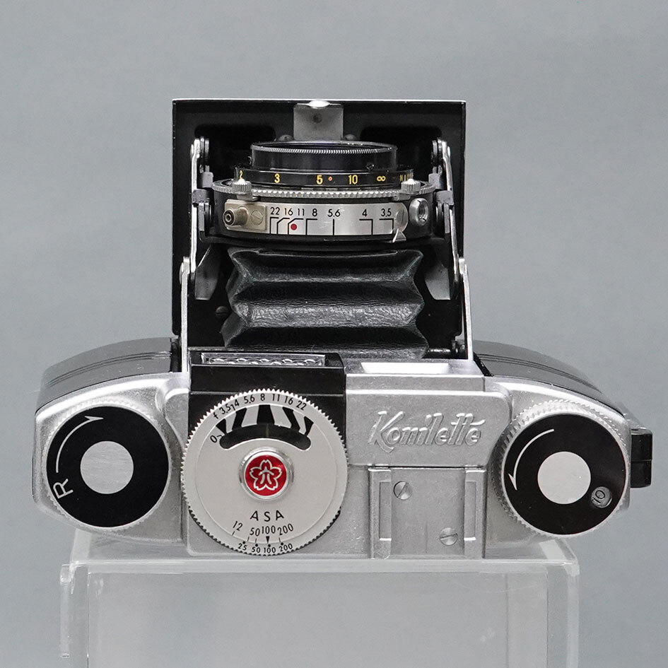 【09】KONILETTE　Ⅱ・M　Konitor 55mm　F3.5　レンズ付き　美品_画像6