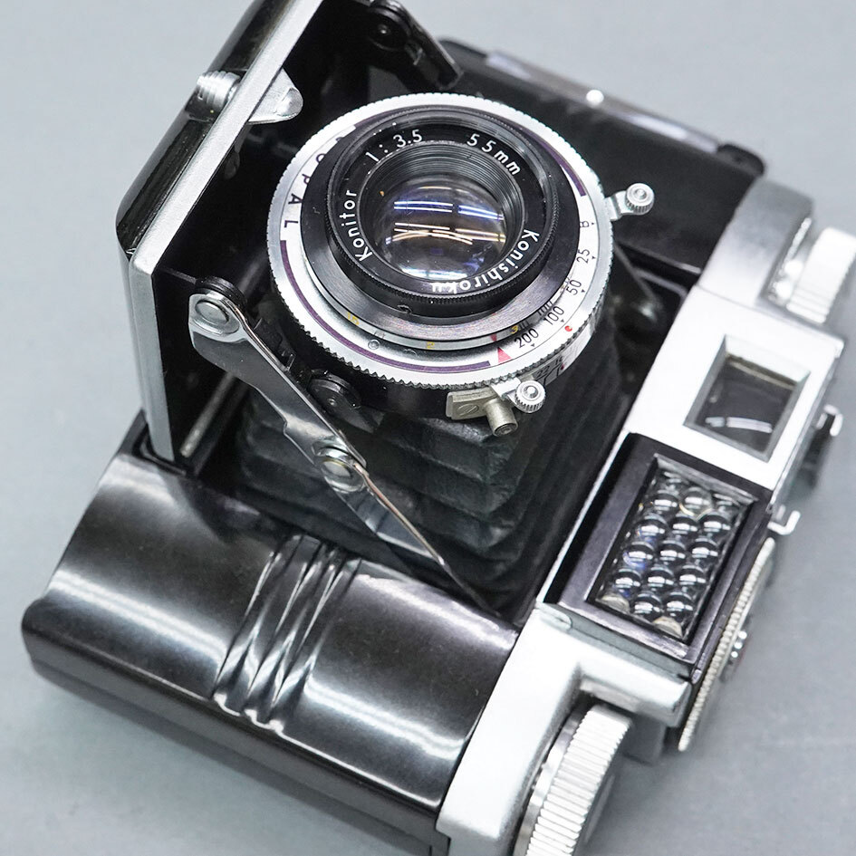 【09】KONILETTE　Ⅱ・M　Konitor 55mm　F3.5　レンズ付き　美品_画像9