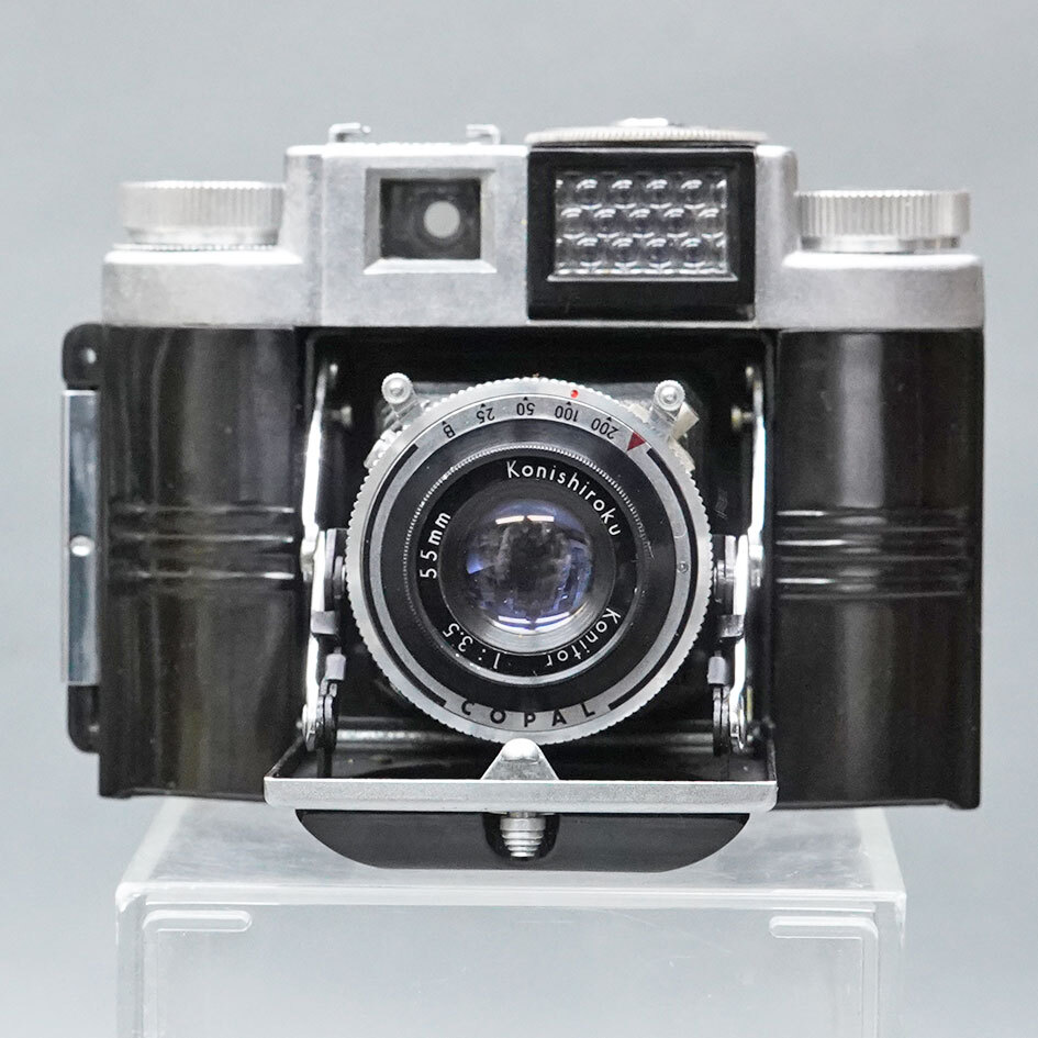 【09】KONILETTE　Ⅱ・M　Konitor 55mm　F3.5　レンズ付き　美品_画像2