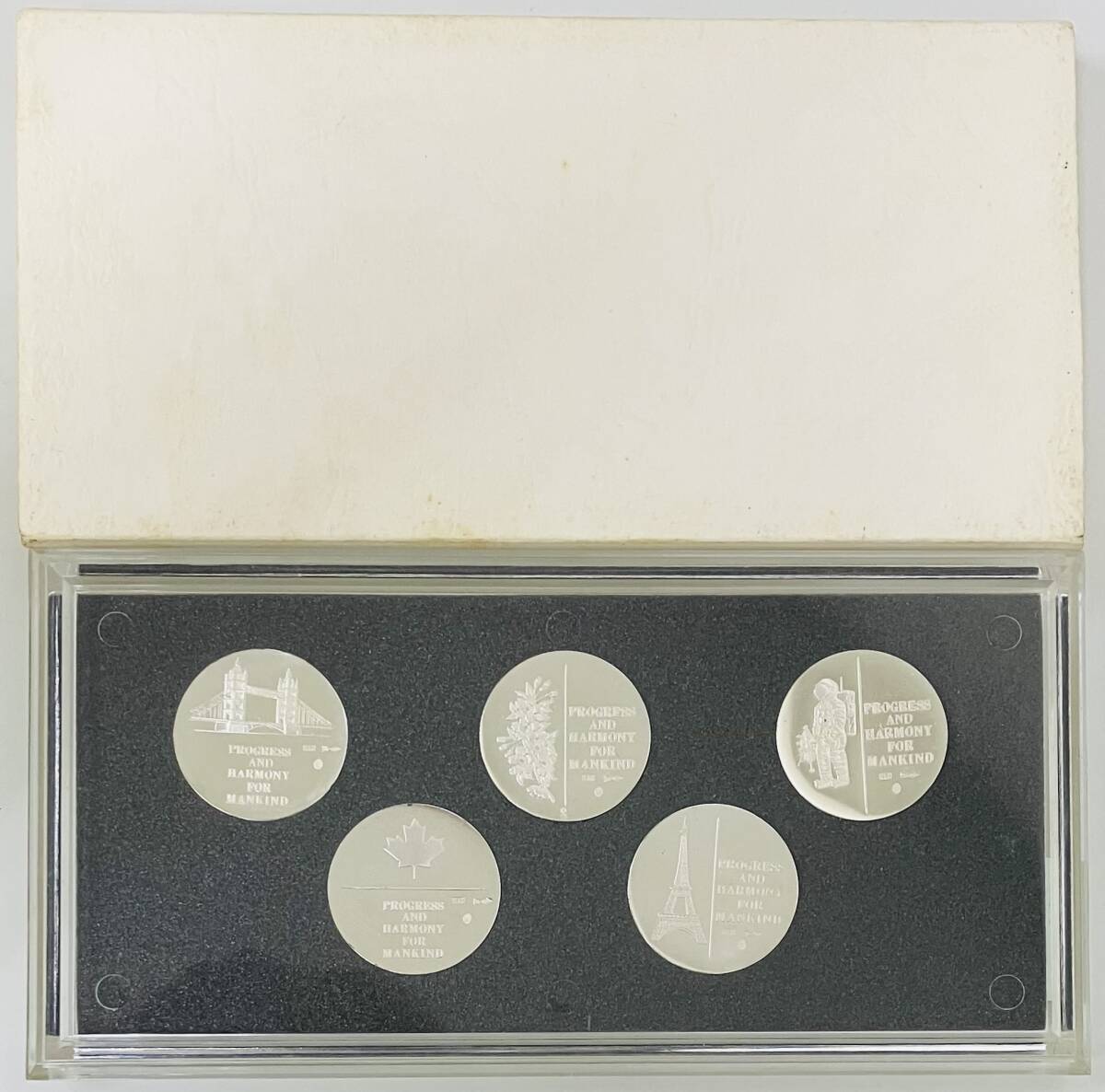 ☆ 純銀メダル 万博記念品 ☆ EXPO'70 日本万国博覧会記念 ☆ 純銀メダル 万博記念品 ☆ EXPO'70 日本万国博覧会記念