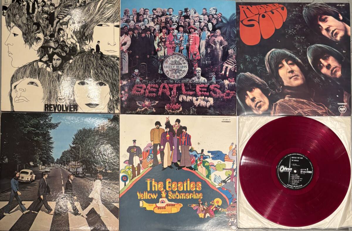 美品多数◇全て赤盤!国内初期盤◇ザ・ビートルズ The Beatles 美品多数◇全て赤盤!国内初期盤◇ザ・ビートルズ The Beatles