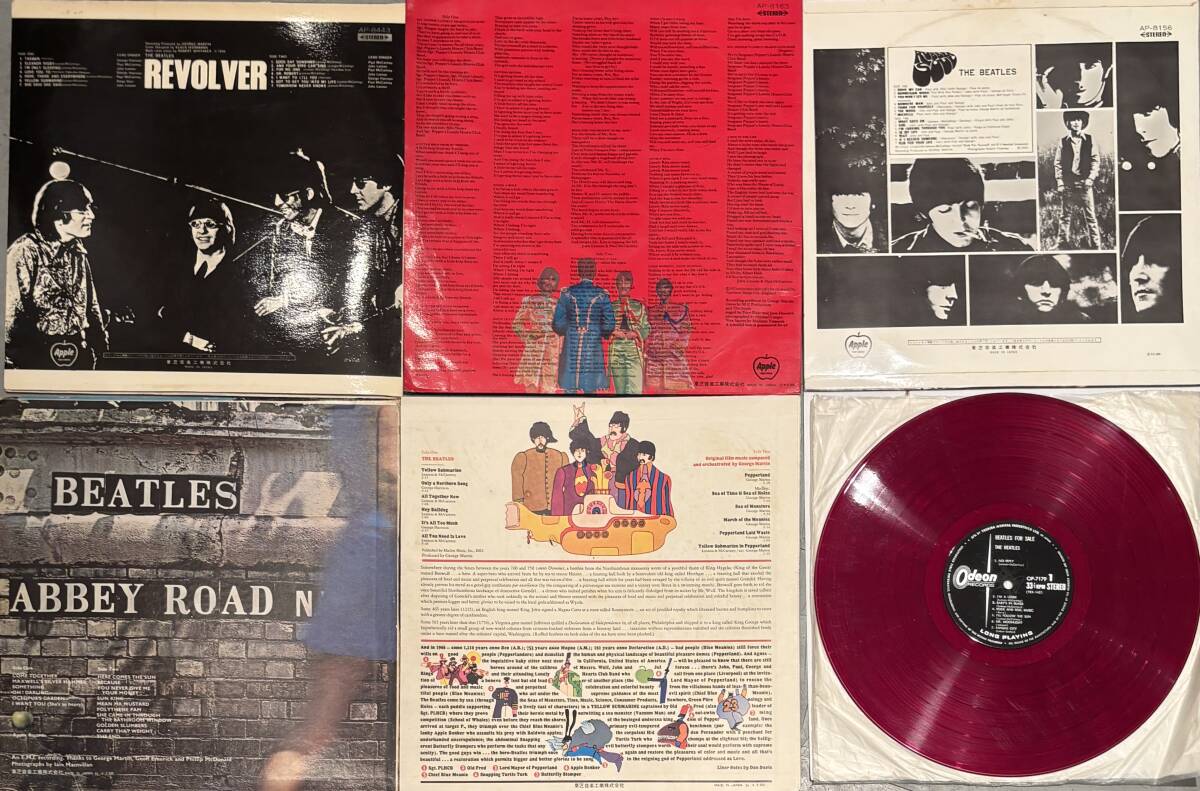 美品多数◇全て赤盤!国内初期盤◇ザ・ビートルズ The Beatles 美品多数◇全て赤盤!国内初期盤◇ザ・ビートルズ The Beatles