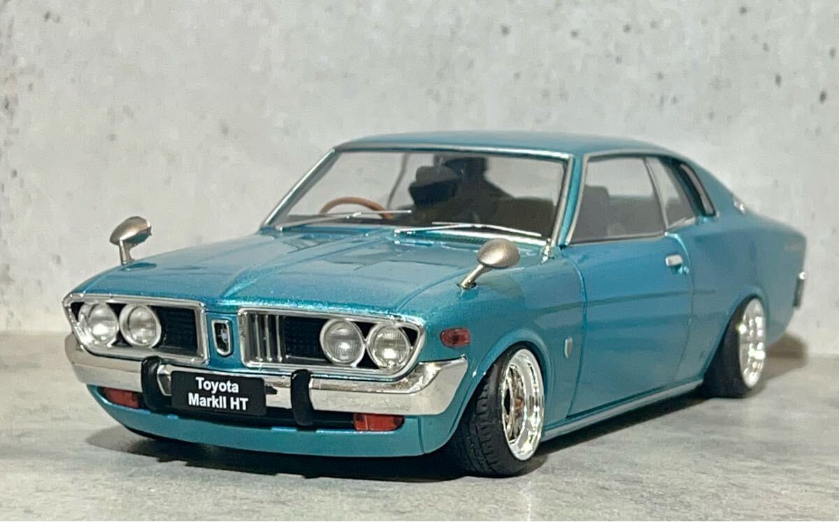 1/24 アシェット 国産名車 TOYOTA マークⅡ 改造車 カスタム 旧車 Yahoo!オークション - 希少 アシェット 国産名車 1/24 トヨタ