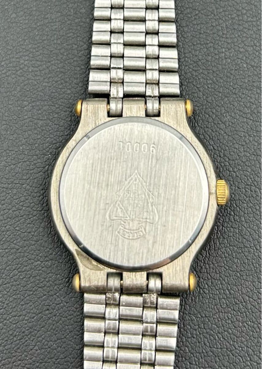 835】GUCCI グッチ 9000L ゴールド文字盤 腕時計(m3/26)(女性 835】GUCCI グッチ 9000L ゴールド文字盤 腕時計(m3/26)(女性