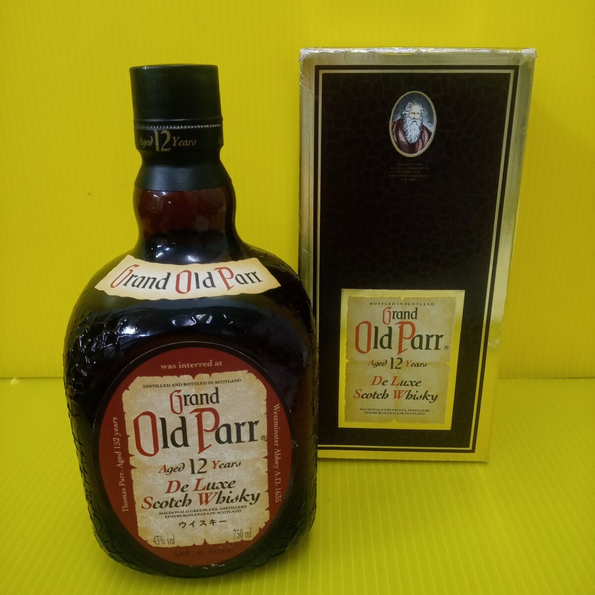 錬A672 【未開栓】 Grand Old Parr グランドオールドパー 錬A672 【未開栓】 Grand Old Parr グランドオールドパー