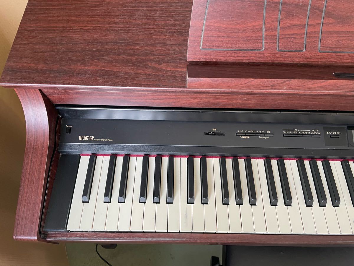 w西#422 動作品 Roland HP307-GP 電子ピアノ 88鍵盤 鍵盤楽器 w西#422 動作品 Roland HP307-GP 電子ピアノ 88鍵盤 鍵盤楽器