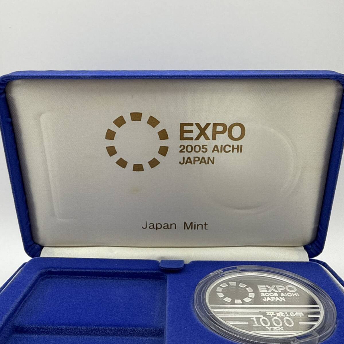 未使用】2005年 日本国際博覧会記念1万円金貨幣・1,000円銀貨幣 未使用】2005年 日本国際博覧会記念1万円金貨幣・1,000円銀貨幣