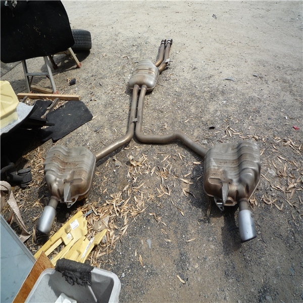 H25年 (アウディ A6) リア マフラー (4GCHVS / 4G)　_画像2