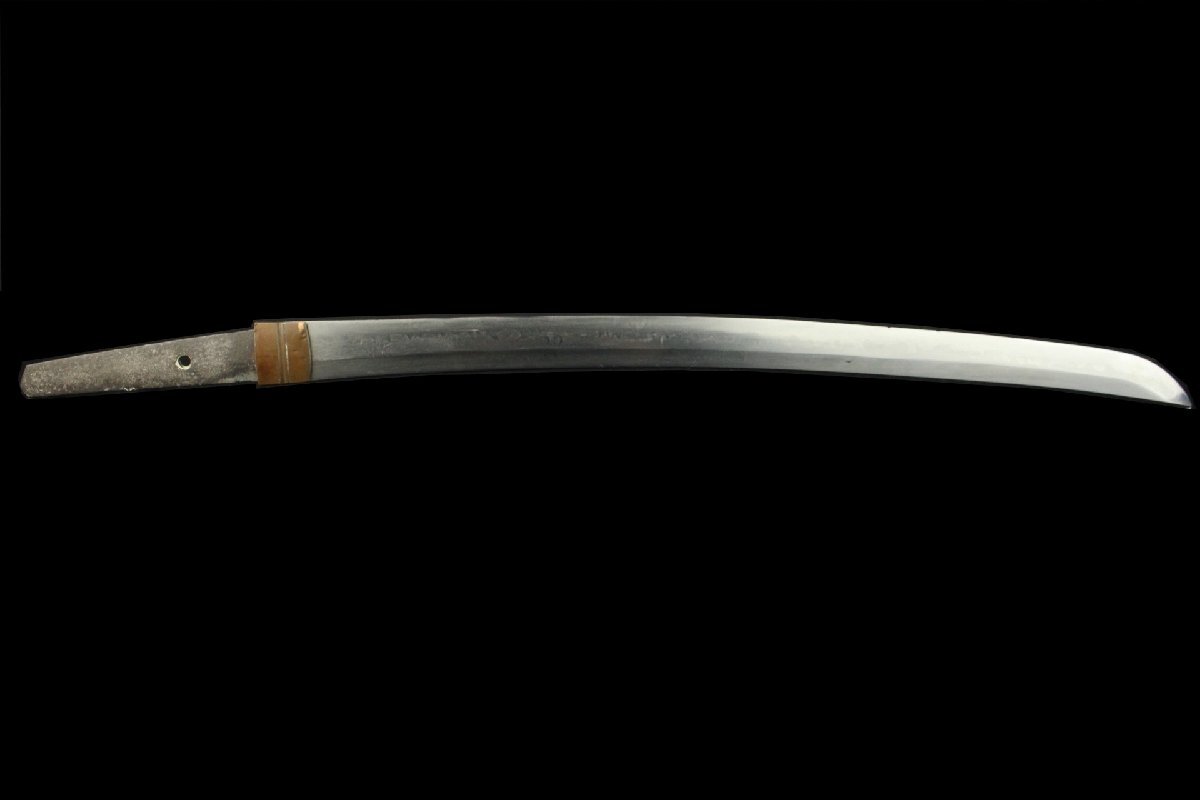時代武具 刀装具 脇差 短刀 無銘 日本刀 本身53.82㎝ 蔵出品 時代武具 刀装具 脇差 短刀 無銘 日本刀 本身53.82㎝ 蔵出品