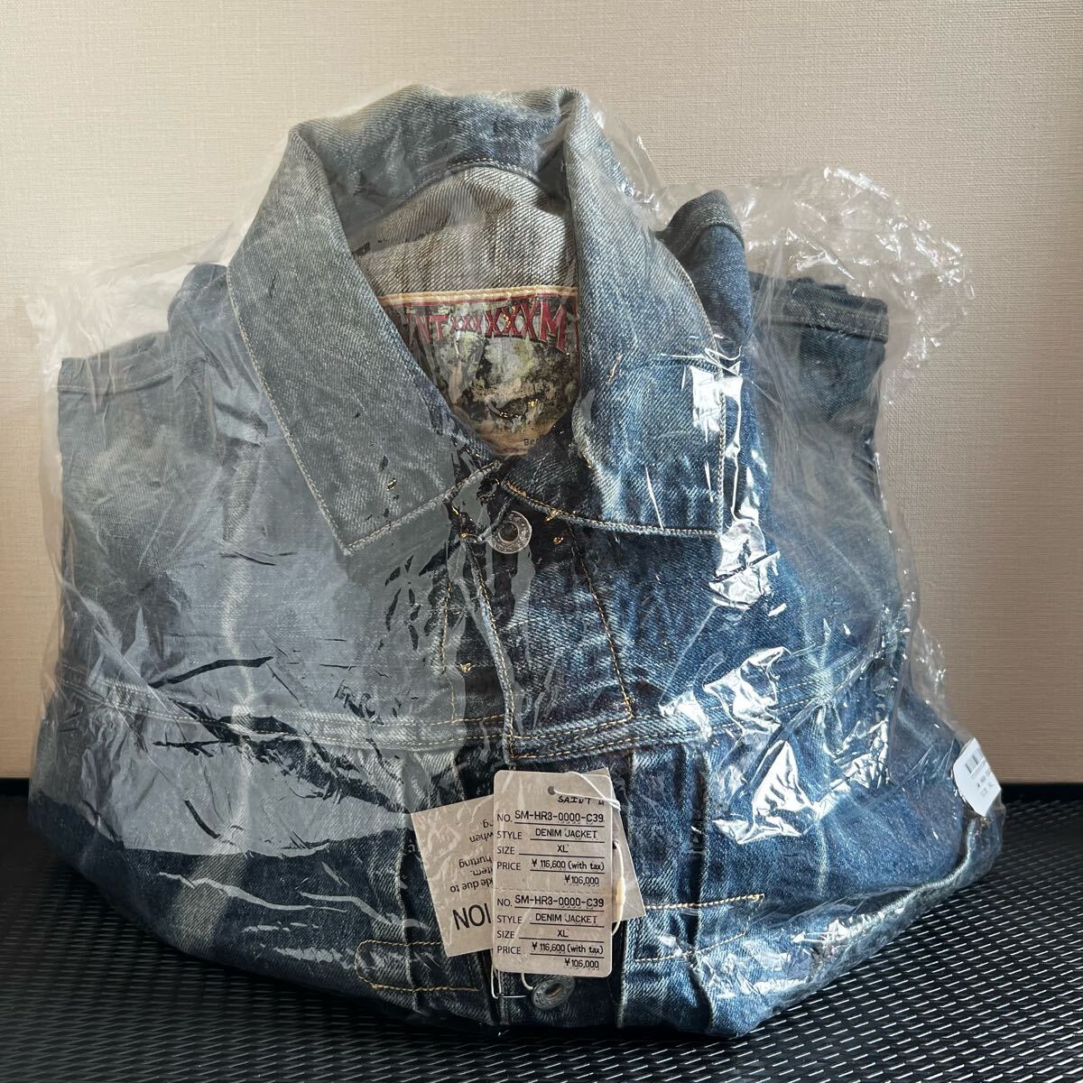新品 25SS セントマイケル ベルベルジン BJ_DENIM JACKETコラボ 新品 25SS セントマイケル ベルベルジン BJ_DENIM JACKETコラボ
