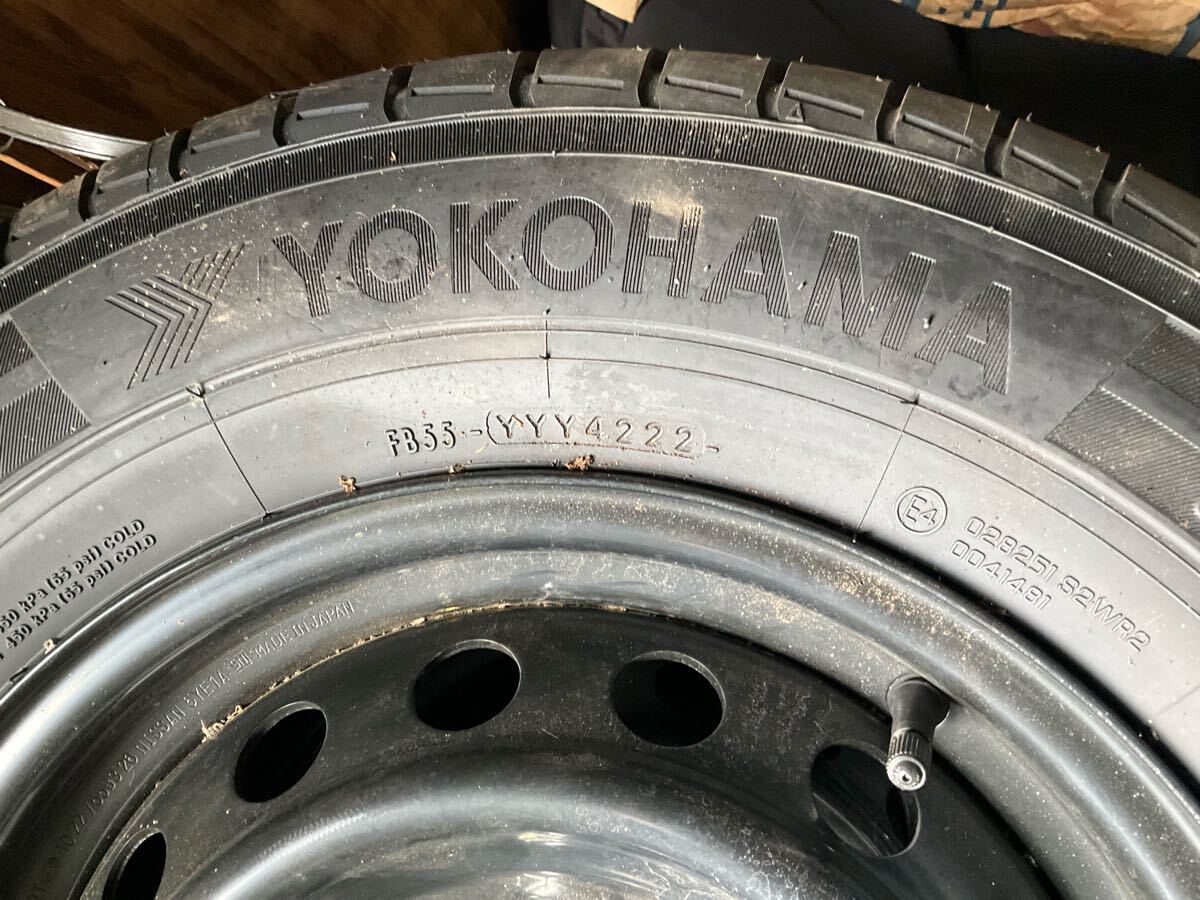 日産 キャラバン e26 350 純正タイヤ 15インチ鉄ホイール 4本 日産 キャラバン e26 350 純正タイヤ 15インチ鉄ホイール 4本