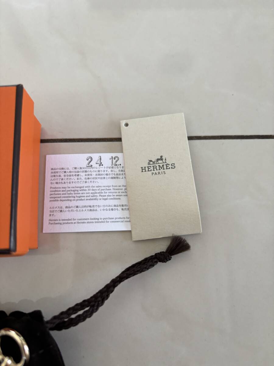 HERMES☆未使用 エルメス スカーフリング ツイリー パーマブラス HERMES☆未使用 エルメス スカーフリング ツイリー パーマブラス