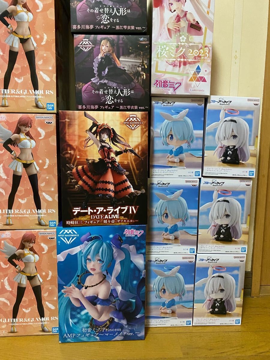 未開封1円スタート』美少女プライズフィギュアまとめ売り ブルー 未開封1円スタート』美少女プライズフィギュアまとめ売り ブルー