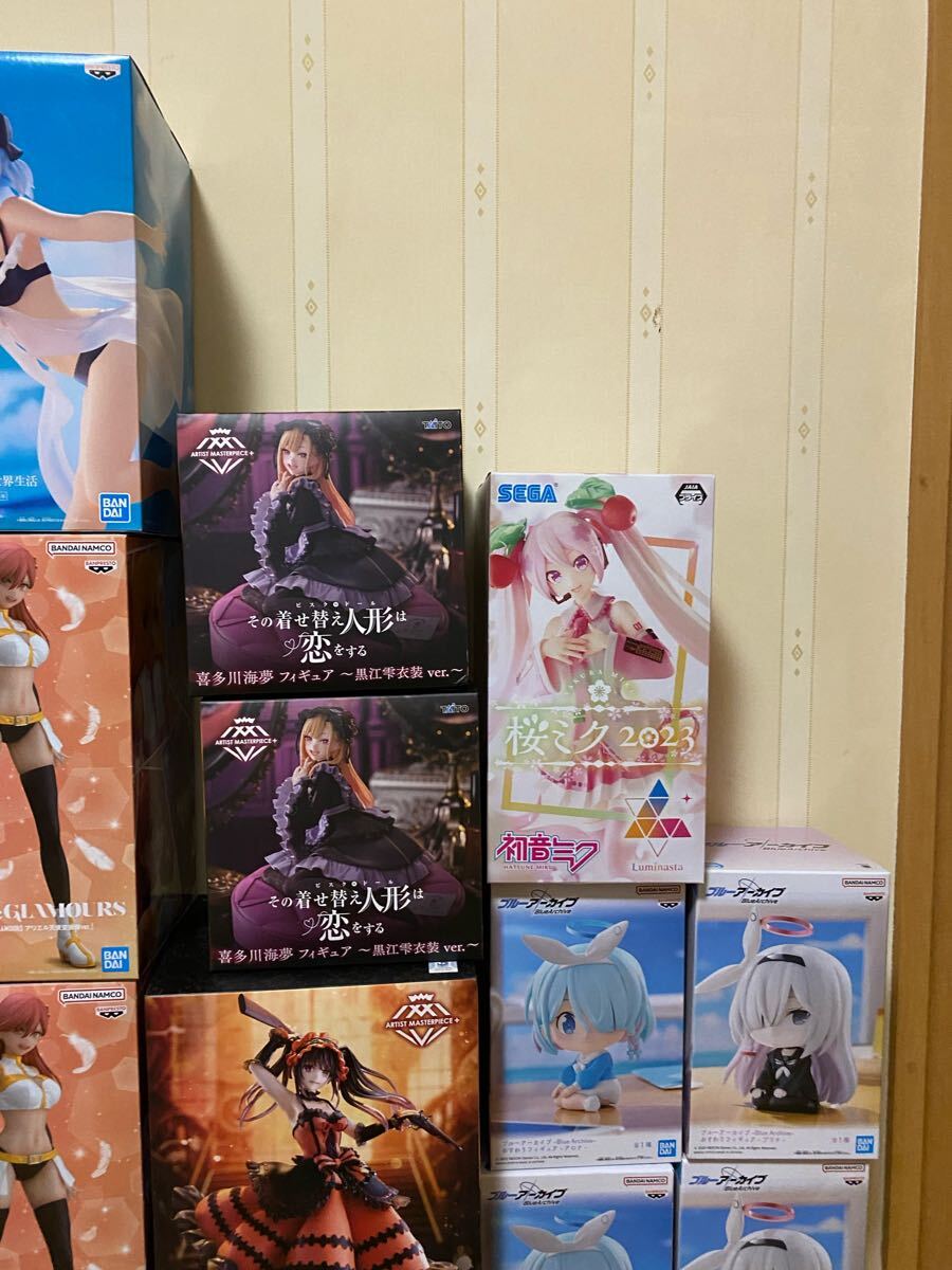 未開封1円スタート』美少女プライズフィギュアまとめ売り ブルー 未開封1円スタート』美少女プライズフィギュアまとめ売り ブルー
